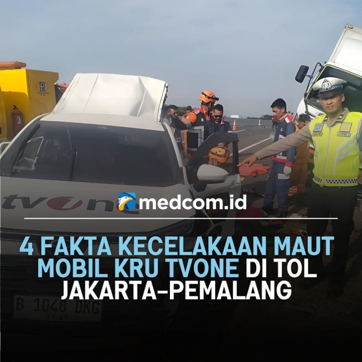 4 Fakta Kecelakaan Maut Mobil Kru tvOne