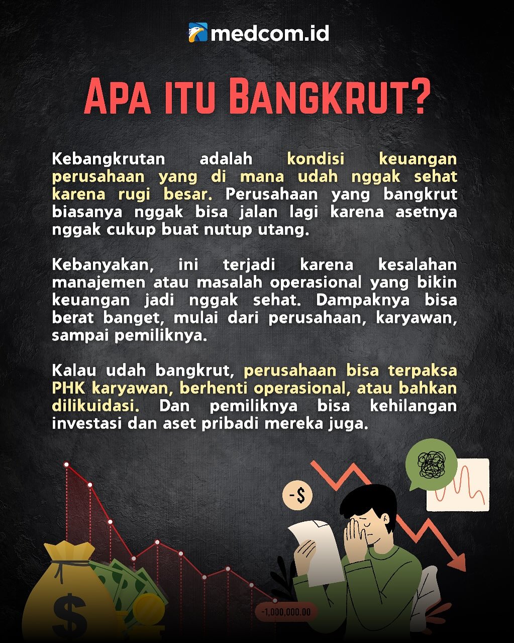 Sritex Dinyatakan Pailit, Ini Perbedaan Pailit dan Bangkrut