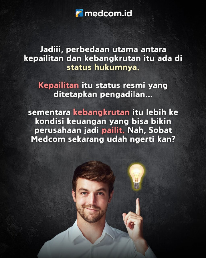 Sritex Dinyatakan Pailit, Ini Perbedaan Pailit dan Bangkrut