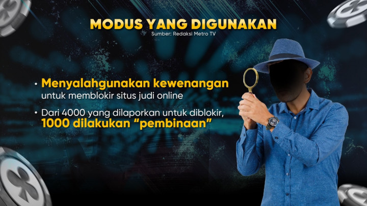 Pegawai Komdigi Kok 'Bina' Penjudi?