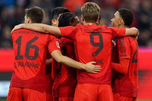 Bayern Muenchen kokoh di puncak klasemen sementara Liga Jerman seusai menghajar Union Berlin dengan skor 3-0 pada pekan ke-9 di Stadion Allianz Arena, Muenchen, Sabtu, 2 November 2024 malam.