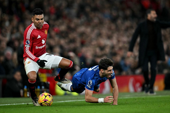 Manchester United ditahan imbang 1-1 oleh Chelsea dalam pertandingan kandang di Stadion Old Trafford, Manchester, Senin, 4 November 2024 dini hari WIB.