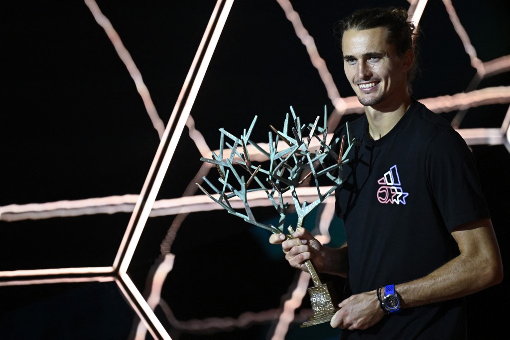 Zverev, yang kini akan menjadi unggulan kedua di ATP Finals, akan mengincar mahkota ketiganya di pertandingan penutup musim tersebut di Turin, yang akan diselenggarakan pada 10-17 November.