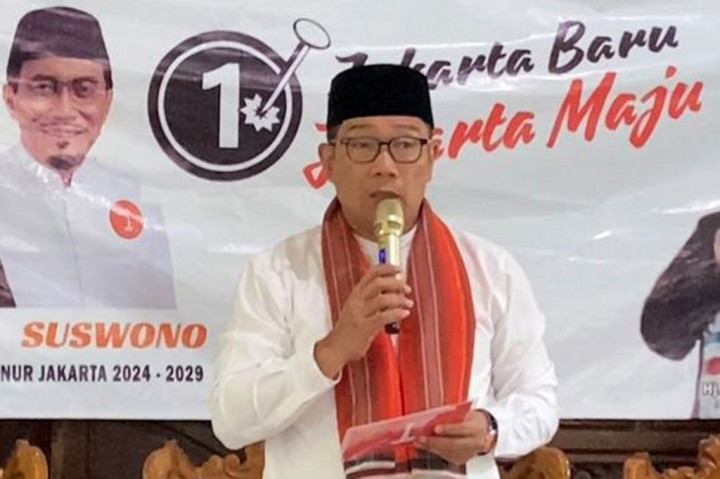 Calon Gubernur DKI Jakarta nomor urut satu, Ridwan Kamil (RK) mendapat dukungan dari Organisasi Peduli Palestina menggelar deklarasi dukungan untuk maju ke Pilkada 2024. Dukungan ini dianggap sebagai penguatan diri bagi RK selama kampanye.