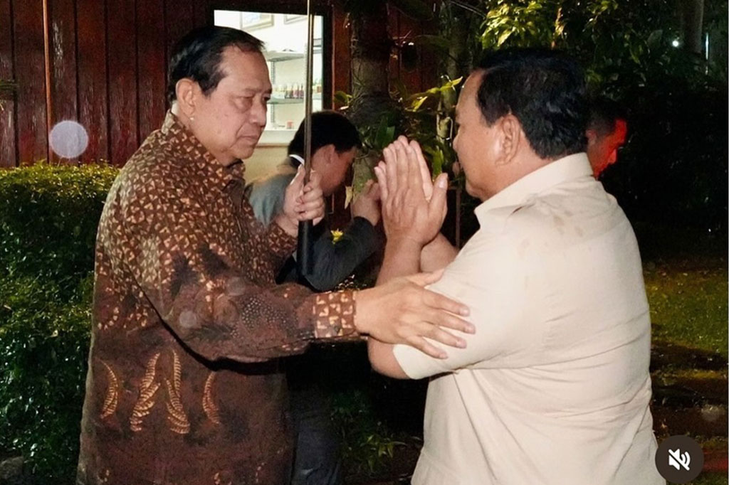 Sebab, kata dia, SBY berpengalaman sebagai kepala negara RI selama dua periode. Di samping itu, lanjut dia, agenda tersebut merupakan pertemuan antara dua orang sahabat yang saling bertukar pikiran.