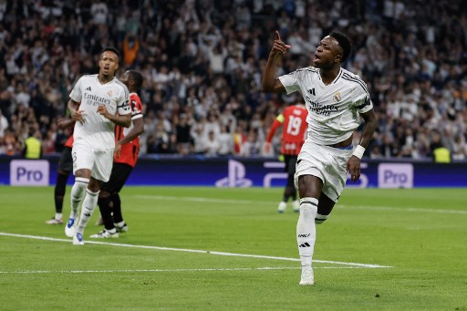 Rossoneri unggul lebih dulu berkat gol Malick Thiaw dan disamakan melalui gol penalti Vinicius Junior. 