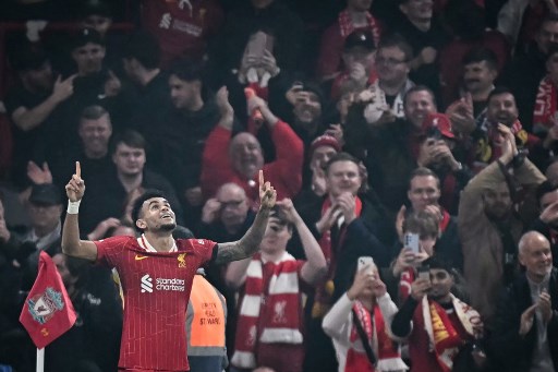 Pada pertandingan ini, Luis Diaz mencetak tiga gol dan Cody Gakpo menyumbangkan satu gol untuk The Reds.