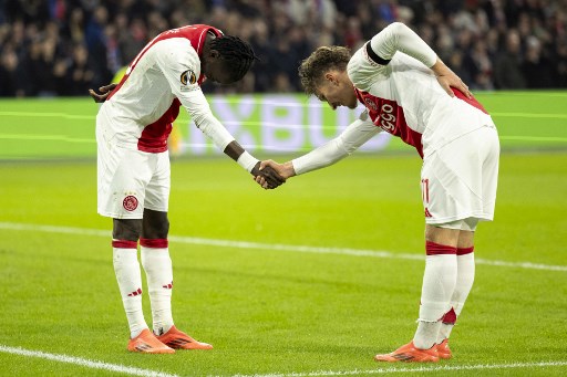 Ajax berpesta gol pada pertandingan <i>matchday</i> keempat Liga Europa, Jumat, 8 November 2024 dini hari WIB. Tercatat Ajax mengemas lima gol tanpa balas ke gawang wakil Israel Maccabi Tel-Aviv di Stadion Johan Cruijff ArenA, Amsterdam.