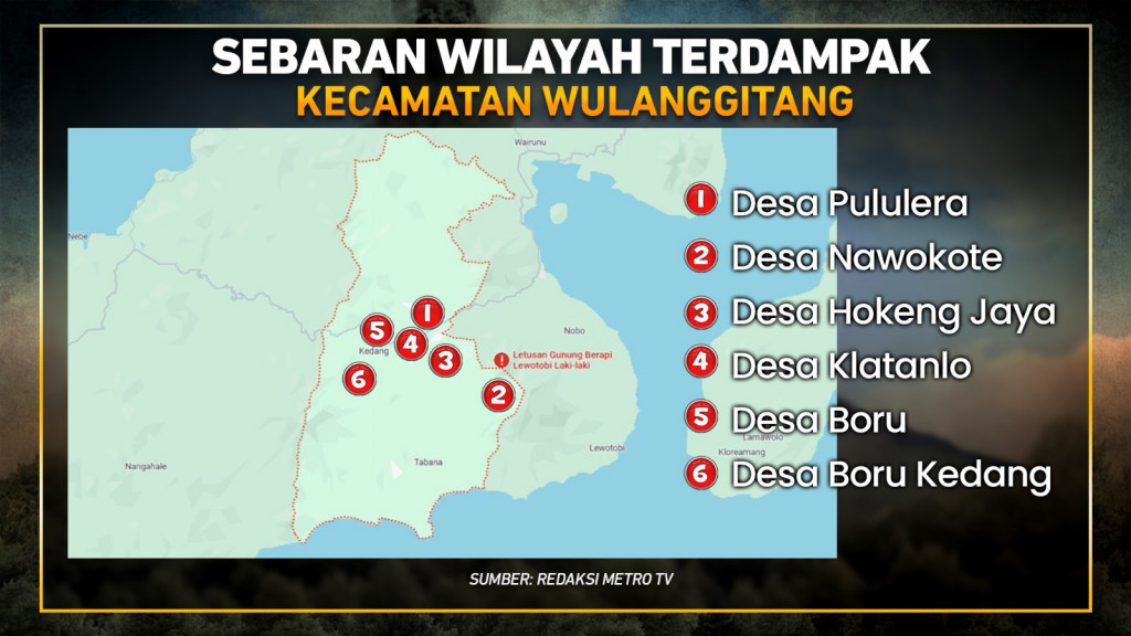 Erupsi Gunung Lewotobi Laki-laki