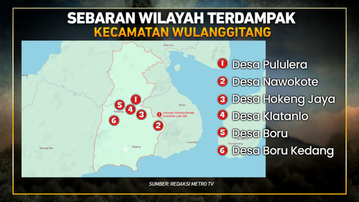 Erupsi Gunung Lewotobi Laki-laki