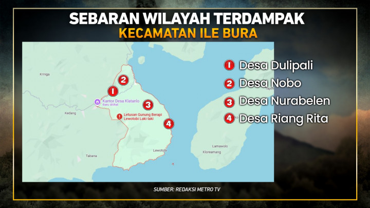 Erupsi Gunung Lewotobi Laki-laki