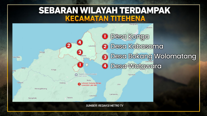 Erupsi Gunung Lewotobi Laki-laki