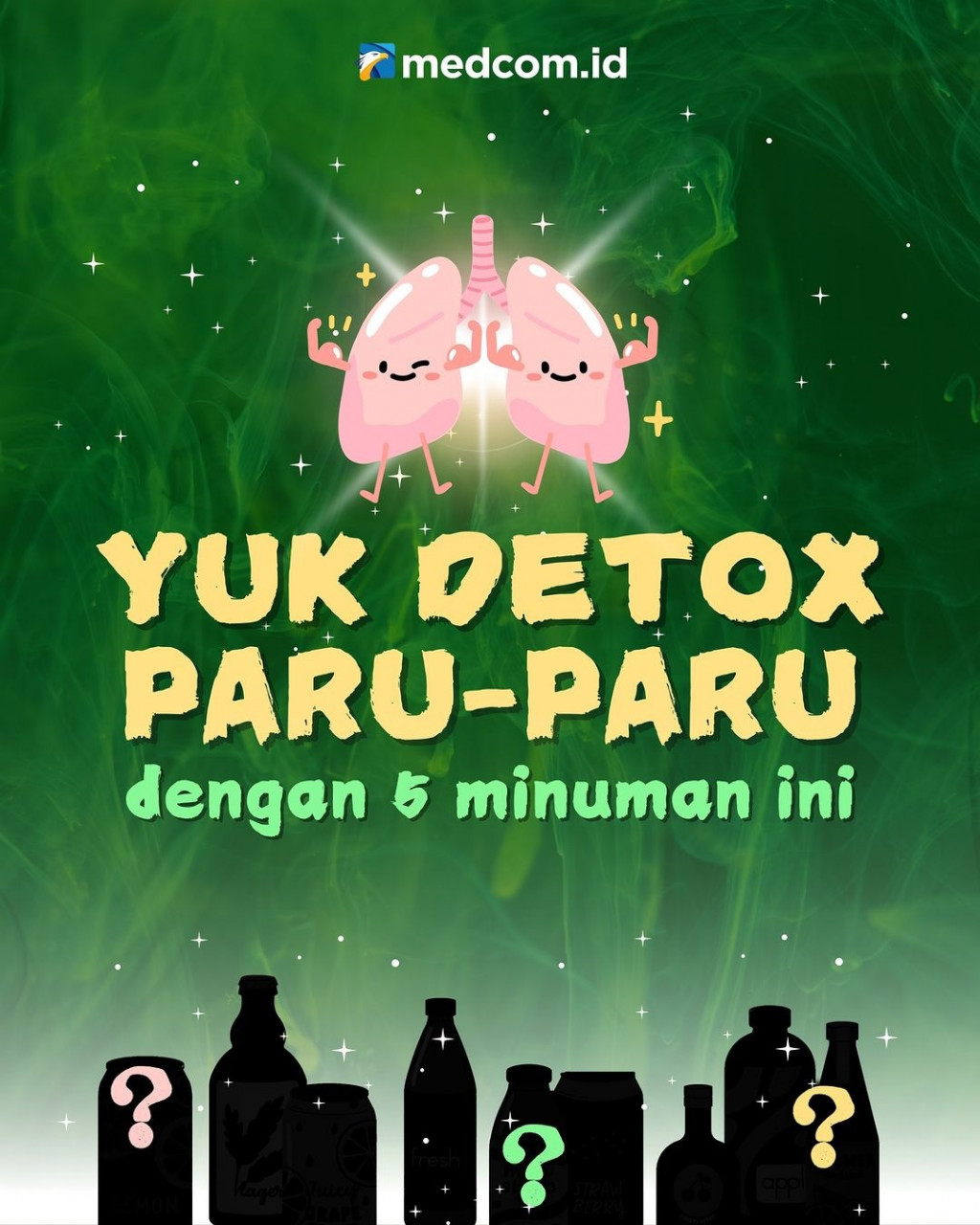 Yuk Detox Paru-paru dengan 5 Minuman ini