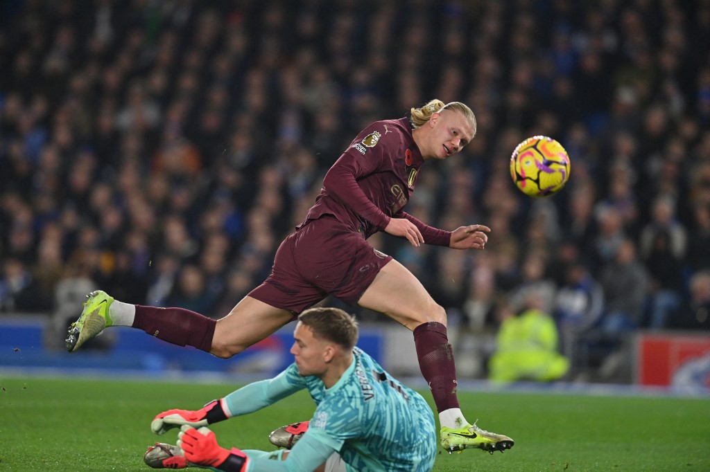 The Citizen akhirnya membobol gawang Brighton pada menit ke-23 setelah tendangan Haaland sukses membobol gawang Brighton sehingga skor berubah 1-0.