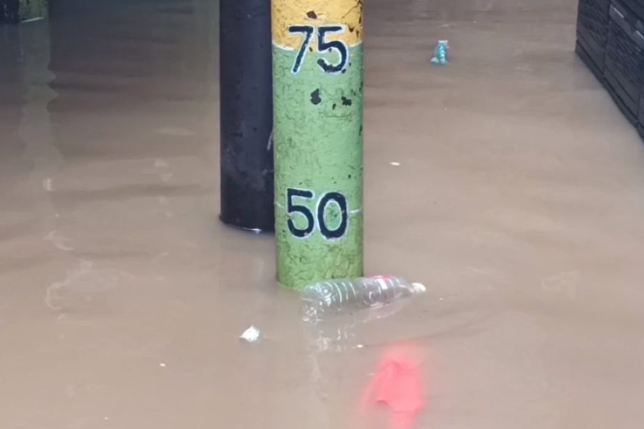 Sebelum debit air mulai masuk ke pemukiman warga, warga telah mendapatkan informasi terkait kondisi pintu air Katulampa, dan bergagas memindahkan barang-barang berharga mereka ketempat yang lebih aman.