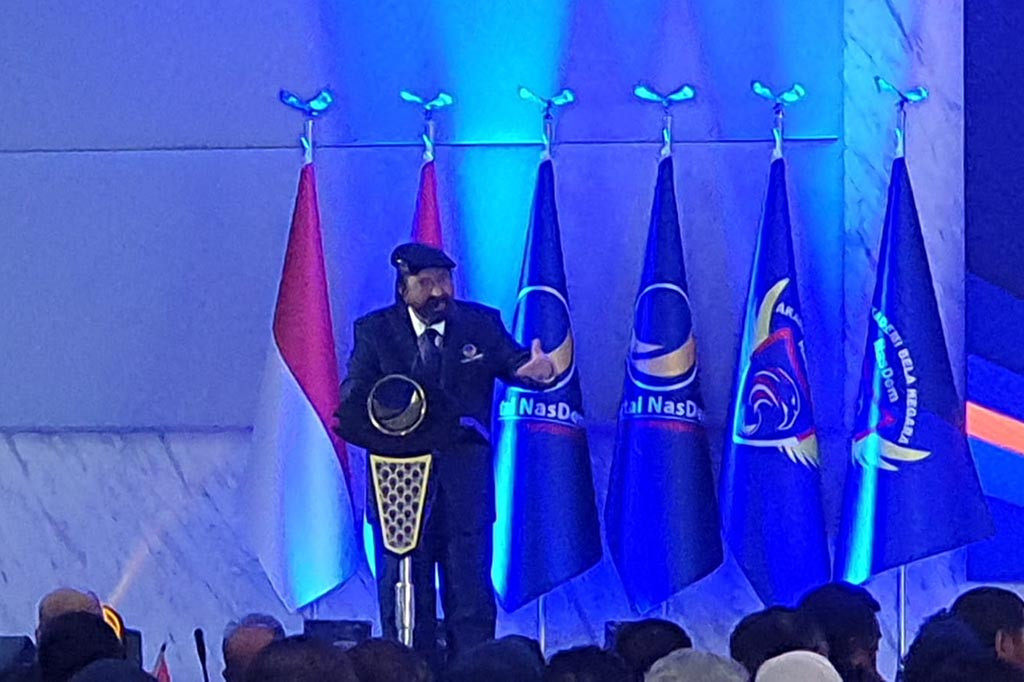 Dia menambahkan bahwa NasDem harus menjadi partai yang cerdas. Karena NasDem memiliki kapabilitas. 