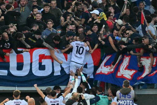 Tiga gol tim tamu masing-masing dilesakkan oleh Santiago Castro, Riccardo Orsolini, dan Jesper Karlsson. Sedangkan, dua gol dari Stephan El Shaarawy tidak bisa menyelamatkan Srigala Roma dari kekalahan.