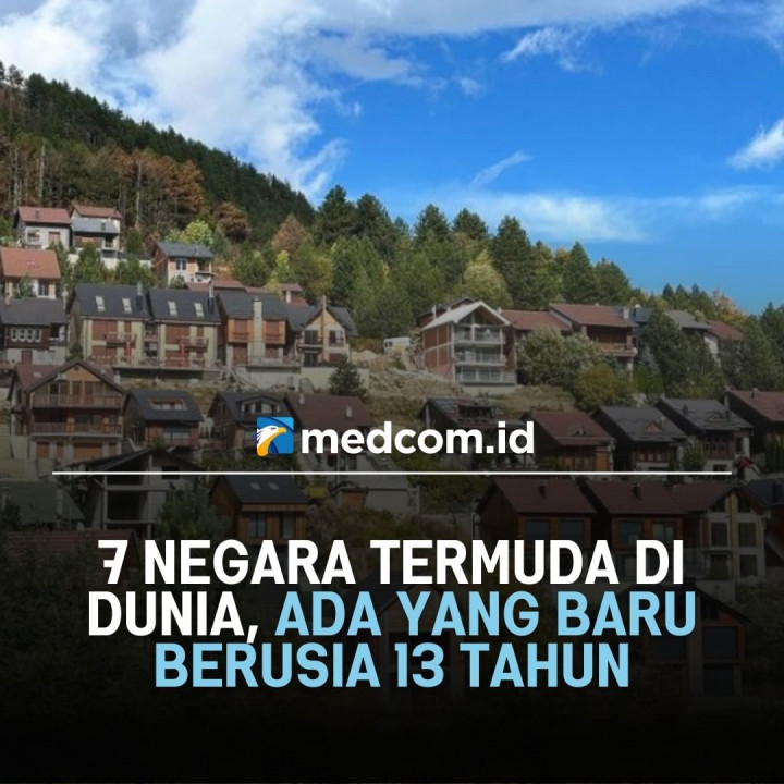 Daftar 7 Negara Termuda di Dunia