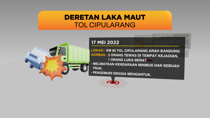 Deretan Laka Maut Tol Cipularang