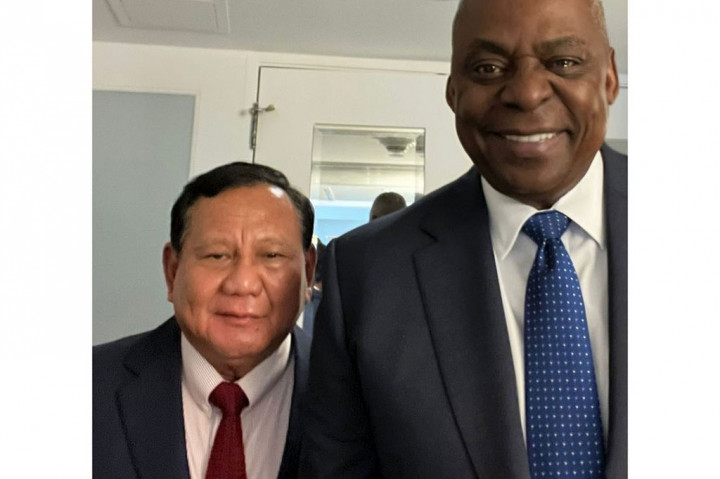 Prabowo dan Austin juga membahas sejumlah isu strategis global, termasuk konflik di Gaza dan ketegangan di Laut Tiongkok Selatan.