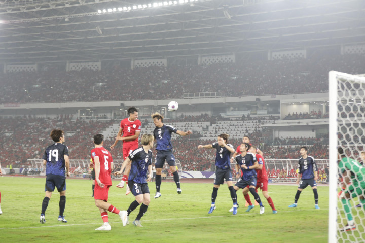 Sementara Jepang kokoh bertengger di puncak klasemen dengan 13 poin dari lima laga.