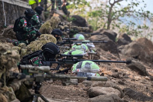 Adapun jenis alutsista yang terlibat pada latihan Calfex terdiri dari Angkatan Darat berupa 100 pucuk senjata ringan dari 80 pucuk senjata ss2 v2, dua pucuk SMR, enam pucuk minimi dan empat pucuk SPR 2, serta senjata bantuan dua pucuk meriam 105 mm dan dua unit Apache.