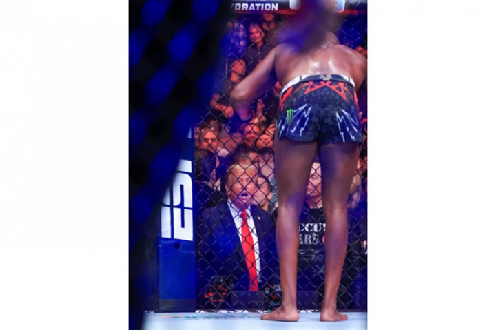 Jones juga menyampaikan terima kasih kepada Presiden Amerika Serikat Donald Trump yang hadir menyaksikan pertarungan tersebut.
