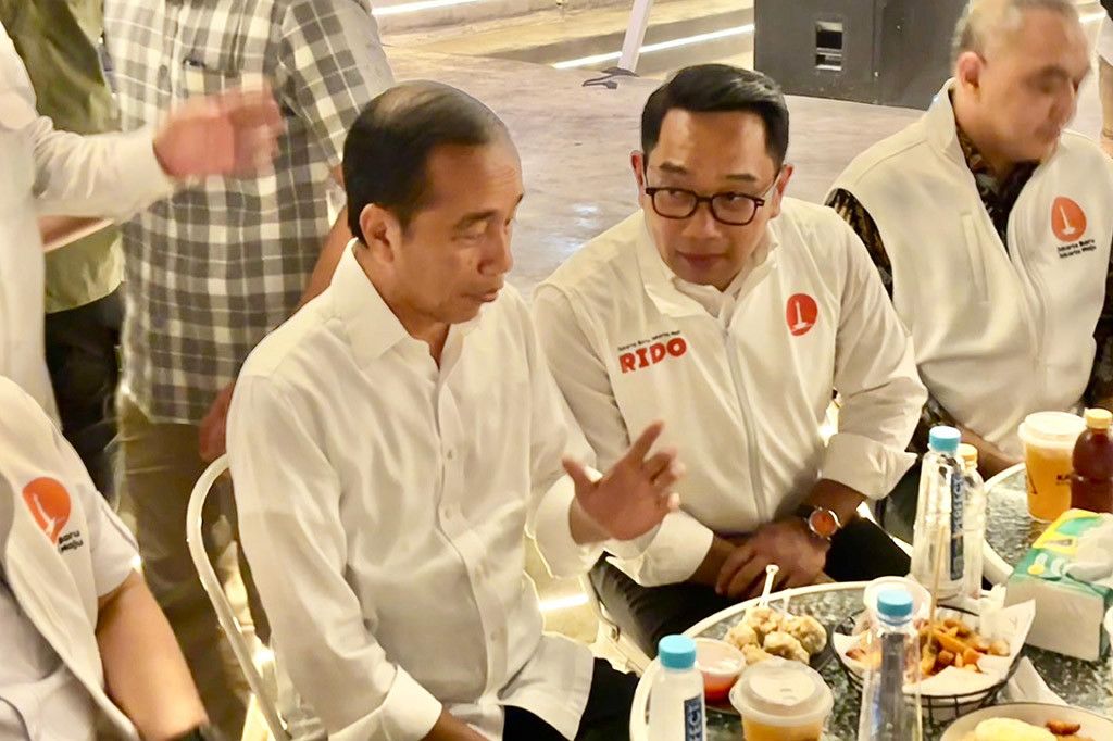 Acara tersebut dihadiri oleh sejumlah relawan paslon RK-Suswono (RIDO) serta para influencer dan artis Indonesia.