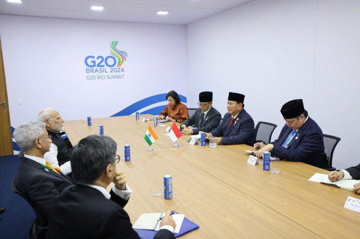 Dalam sambutannya, Presiden Prabowo menyampaikan ucapan terima kasih atas penghormatan India yang mengirimkan Utusan Khusus, Pabitra Margherita, untuk menghadiri pelantikan dirinya beberapa minggu lalu.