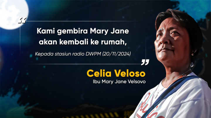 Perjalanan Kasus Terpidana Mati Mary Jane Veloso
