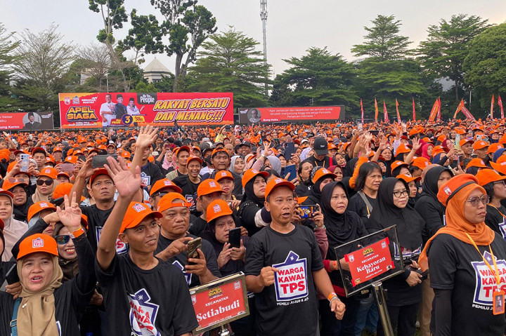Pada acara yang dihadiri oleh belasan ribu simpatisan tersebut, Anies dalam sambutannya meminta warga untuk memilih dan mengawal jalannya pemungutan suara tanggal 27 November mendatang. “Ayok kita tentukan masa depan Jakarta, Jaga lingkungan, jaga TPS,” ucap Anies.