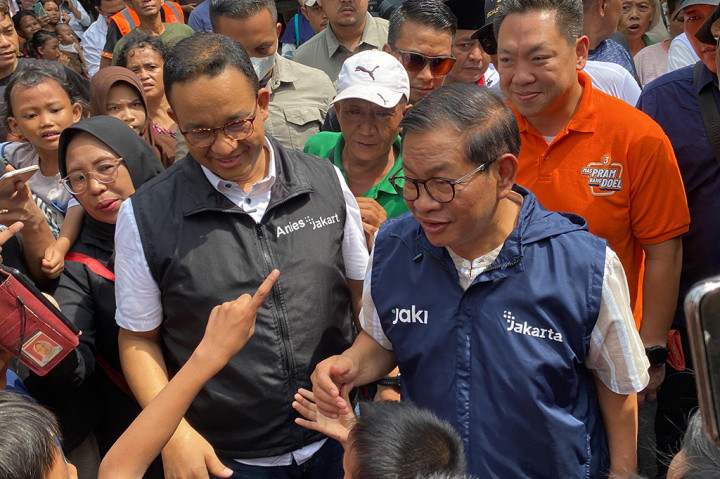 Pria asal Kediri ini merasa momentum Anies muncul di akhir masa kampanye adalah saat yang tepat, sehingga dia berharap dukungan Anies dapat membut pendukungnya memilih dirinya bersama Rano Karno.