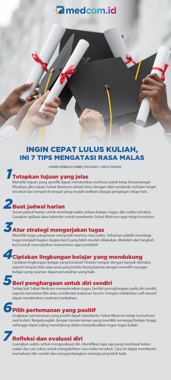 Ingin Cepat Lulus Kuliah, Ini 7 Tips Mengatasi Rasa Malas