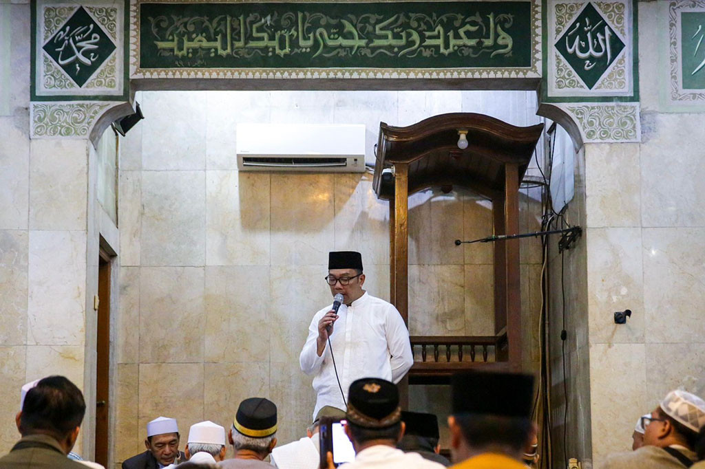 Dia mengaku sudah merasa tenang karena sudah berserah diri karena tujuan dari kontestasi itu untuk ibadah dan mencari kebaikan dari jabatan itu.