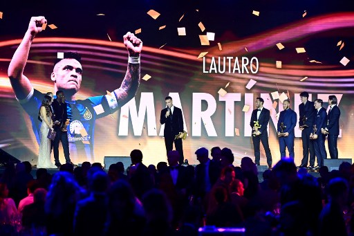 Klub Liga Italia Inter Milan mendominasi pemenang penghargaan di Gran Gala del Calcio, --acara penghargaan untuk pemain, pelatih, klub dan wasit terbaik liga yang diberikan Asosiasi Pesepak Bola Italia (AIC)--, edisi 2024.
