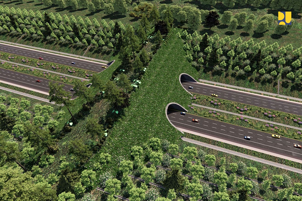 Pemerintah membangun terowongan atau perlintasan satwa yang berada di Jalan Tol Akses Ibu Kota Nusantara (IKN) Seksi 2B Segmen Kariangu-Simpang Tempadung, Kalimantan Timur. Pembangunan perlintasan satwa ini sejalan dengan prinsip pembangunan infrastruktur IKN yang ramah lingkungan dan keberlanjutan. 