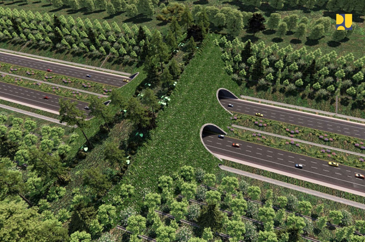 Pemerintah membangun terowongan atau perlintasan satwa yang berada di Jalan Tol Akses Ibu Kota Nusantara (IKN) Seksi 2B Segmen Kariangu-Simpang Tempadung, Kalimantan Timur. Pembangunan perlintasan satwa ini sejalan dengan prinsip pembangunan infrastruktur IKN yang ramah lingkungan dan keberlanjutan. 