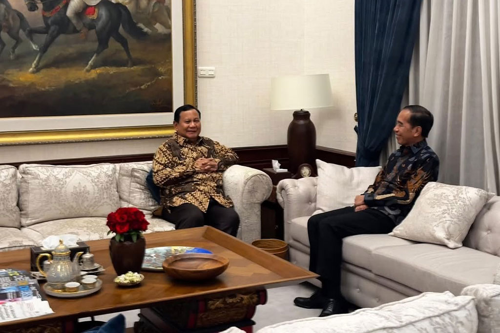 Oleh karena itu, kata Jokowi, kedatangannya seperti kunjungan balasan. 