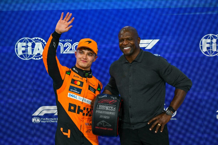 Pebalap McLaren Lando Norris merebut posisi pole Grand Prix Abu Dhabi di Sirkuit Yas Marina, Sabtu, 7 Desember 2024. Hasil tersebut semakin memperkuat peluang timnya untuk meraih gelar konstruktor musim ini.