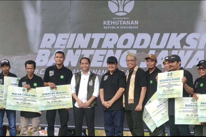 Reintroduksi ini dilakukan untuk menambah populasi Banteng Jawa di Cagar Alam Pangandaran. Jumlah Banteng yang dilepasliarkan ini berjumlah empat pasang.