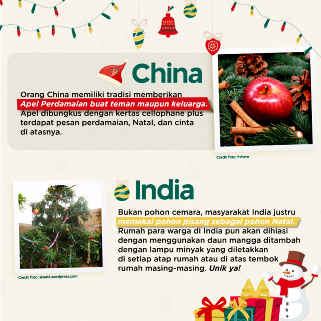 Tradisi Natal Unik di Berbagai Negara
