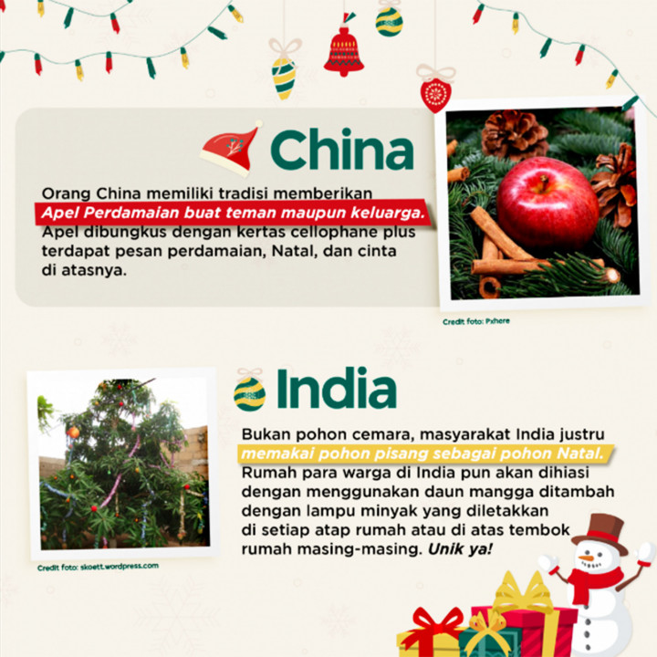 Tradisi Natal Unik di Berbagai Negara