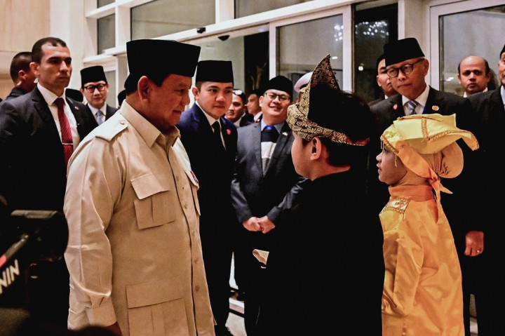Pada momen yang sama, Iffa bercerita bahwa ini merupakan momen kali pertama bertemu dengan sosok pemimpin negara.