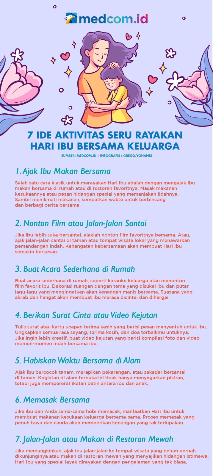 7 Ide Aktivitas Seru Rayakan Hari Ibu Bareng Keluarga