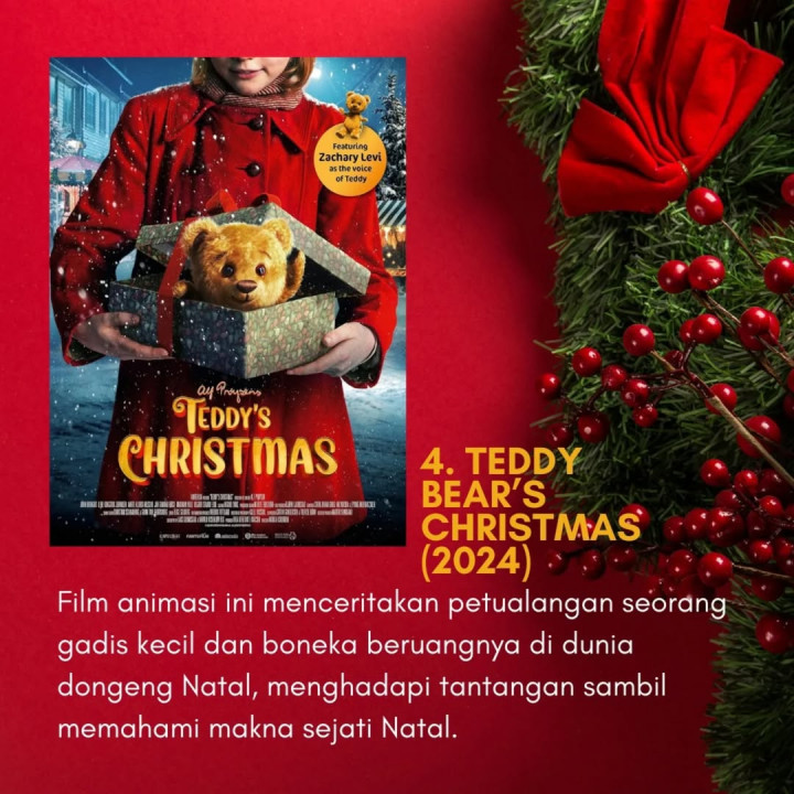 5 Rekomendasi Film Natal Terbaru 2024