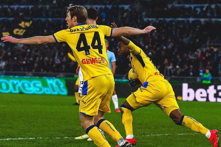 Atalanta kembali memuncaki klasemen setelah bermain imbang 1-1 melawan Lazio dalam pertandingan Liga Italia di Stadion Olimpico, Roma, Minggu, 29 Desember 2024 dini hari WIB.