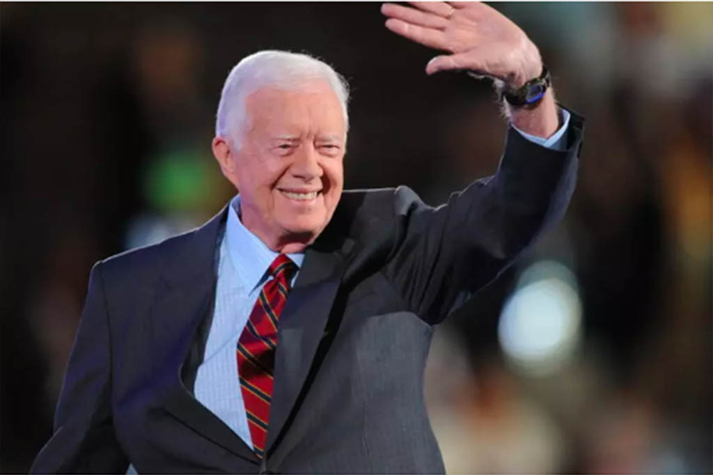 Jimmy Carter merayakan ulang tahunnya yang ke-100 pada 1 Oktober, menjadikannya mantan presiden Amerika Serikat (AS) pertama yang hidup hingga usia seabad.