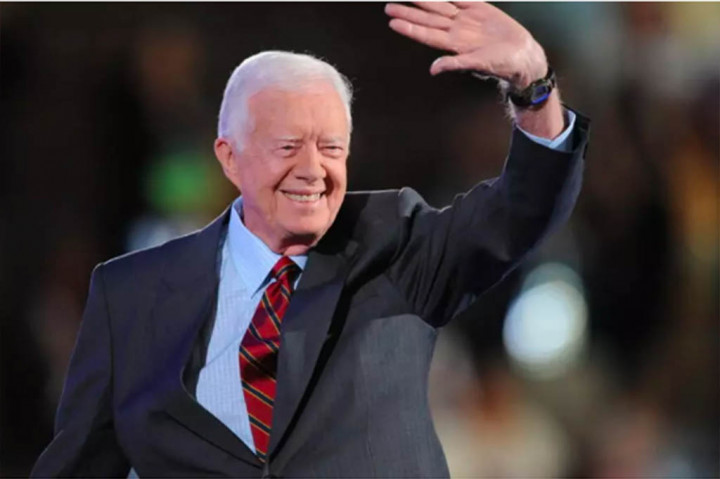 Jimmy Carter merayakan ulang tahunnya yang ke-100 pada 1 Oktober, menjadikannya mantan presiden Amerika Serikat (AS) pertama yang hidup hingga usia seabad.