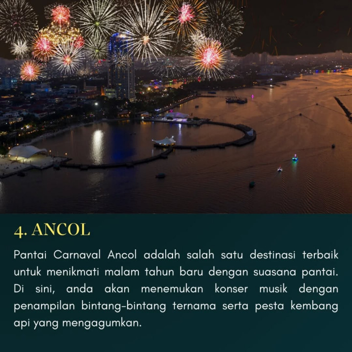 Ini 5 Spot Populer Meriahkan Malam Tahun Baru di Jakarta