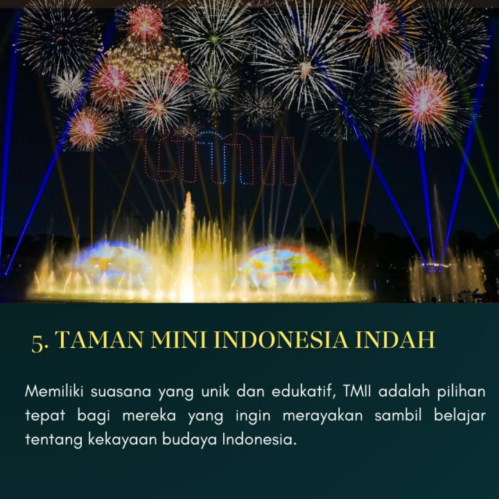 Ini 5 Spot Populer Meriahkan Malam Tahun Baru di Jakarta